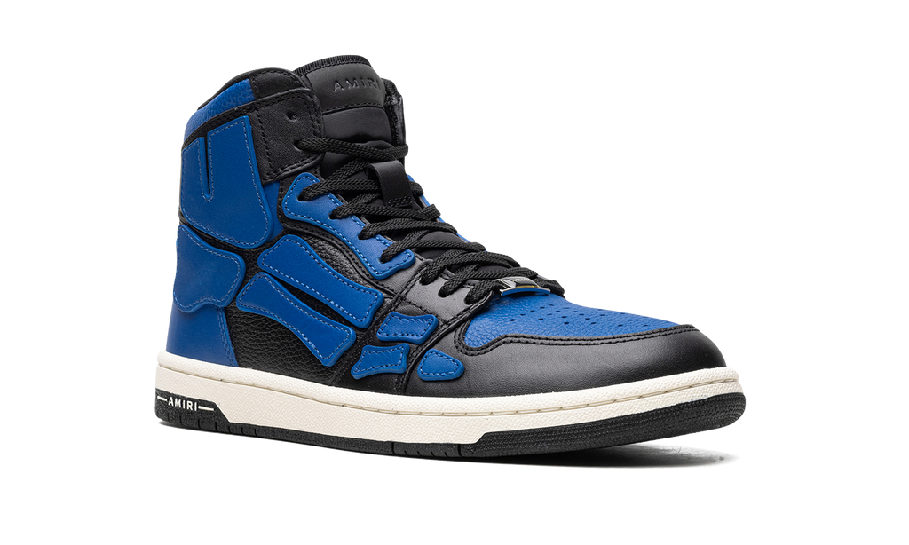 Skeleton Hi Top Sneaker "Blue"