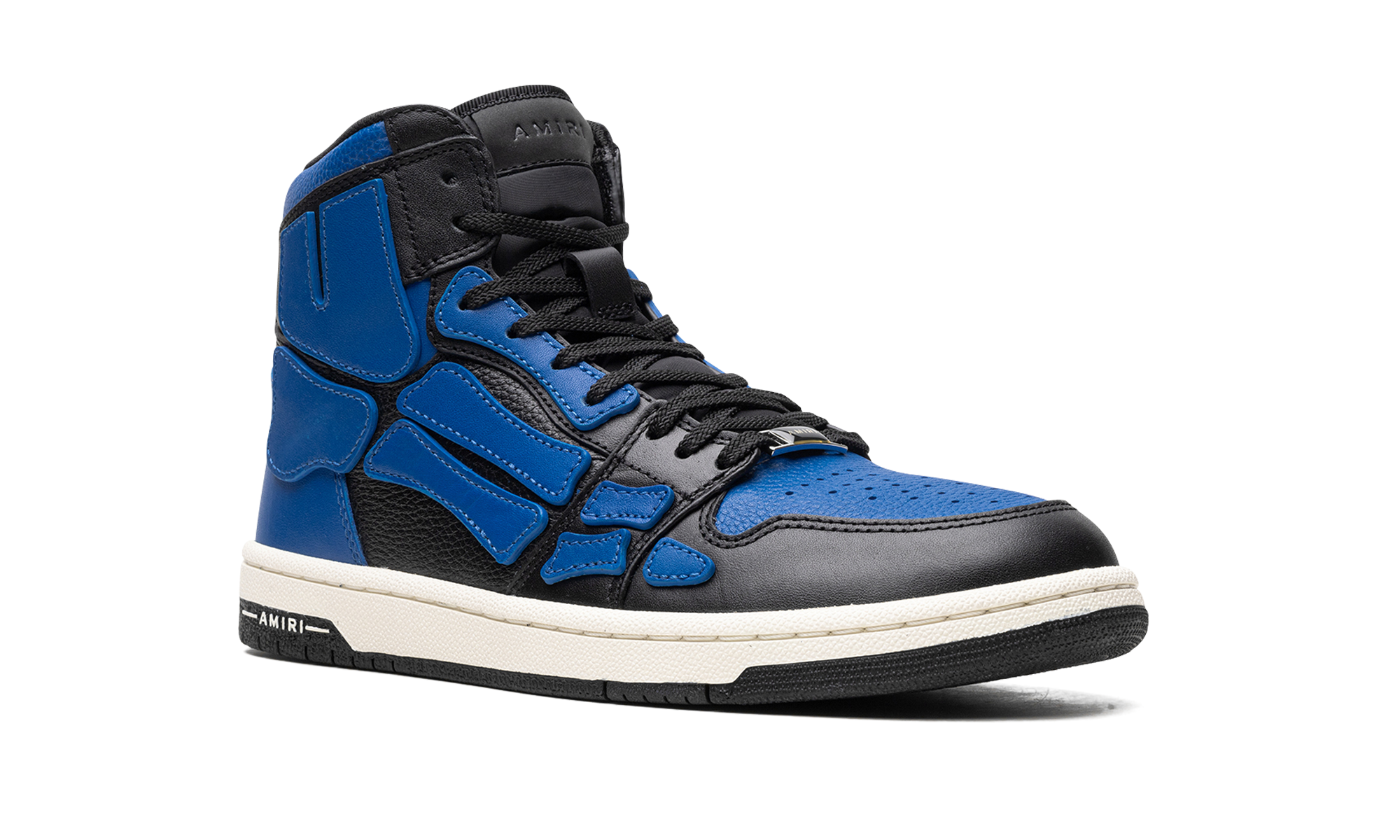 Skeleton Hi Top Sneaker "Blue"
