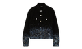 Black Crystal Painter Trucker Jacket "Black" AMIRI BLACK CRYSTAL PAINTER TRUCKER