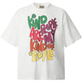 Gallery Dept crayon hand-painted colorful print T-shirt