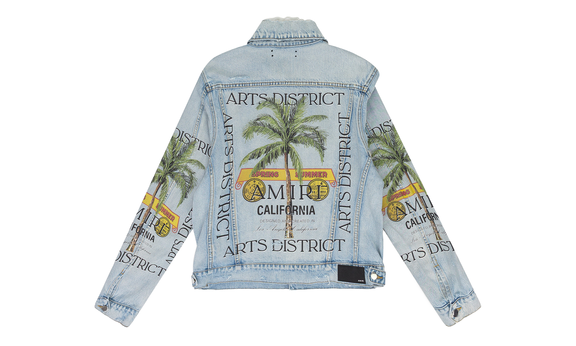 Rum Label Trucker Jacket "Light Indigo" SS22MDT002_LIGHT_INDIGO
