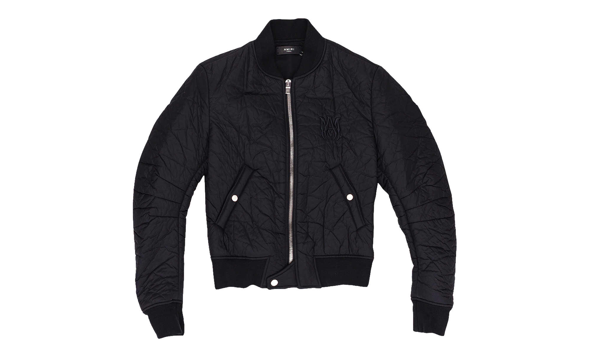 Tonal Crinkle Jacket "Black" PF22MOS011 BLACK