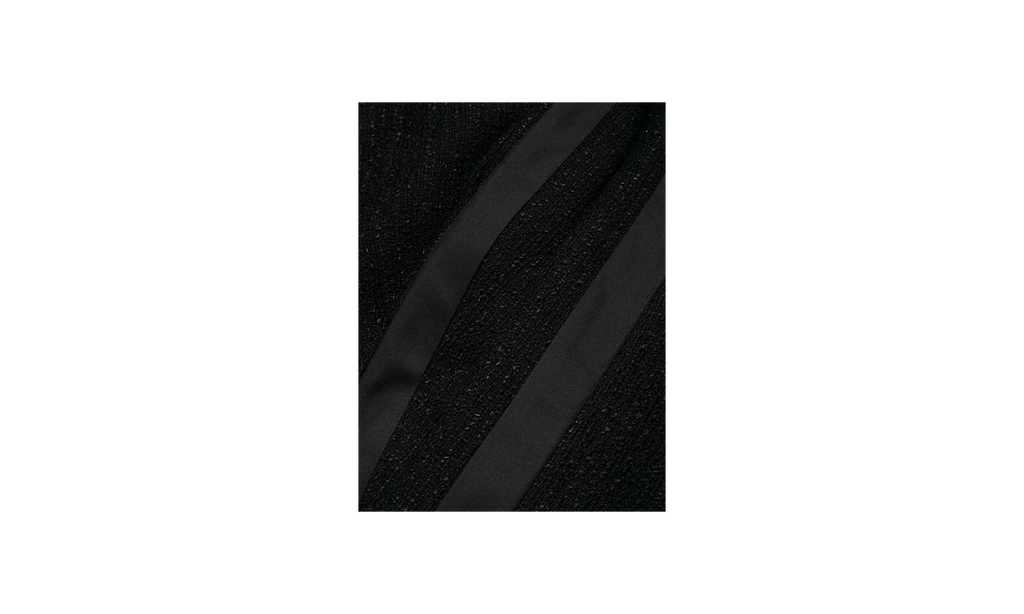 Boucle Track Stripes Pants "Black" W0M09277BFBLK