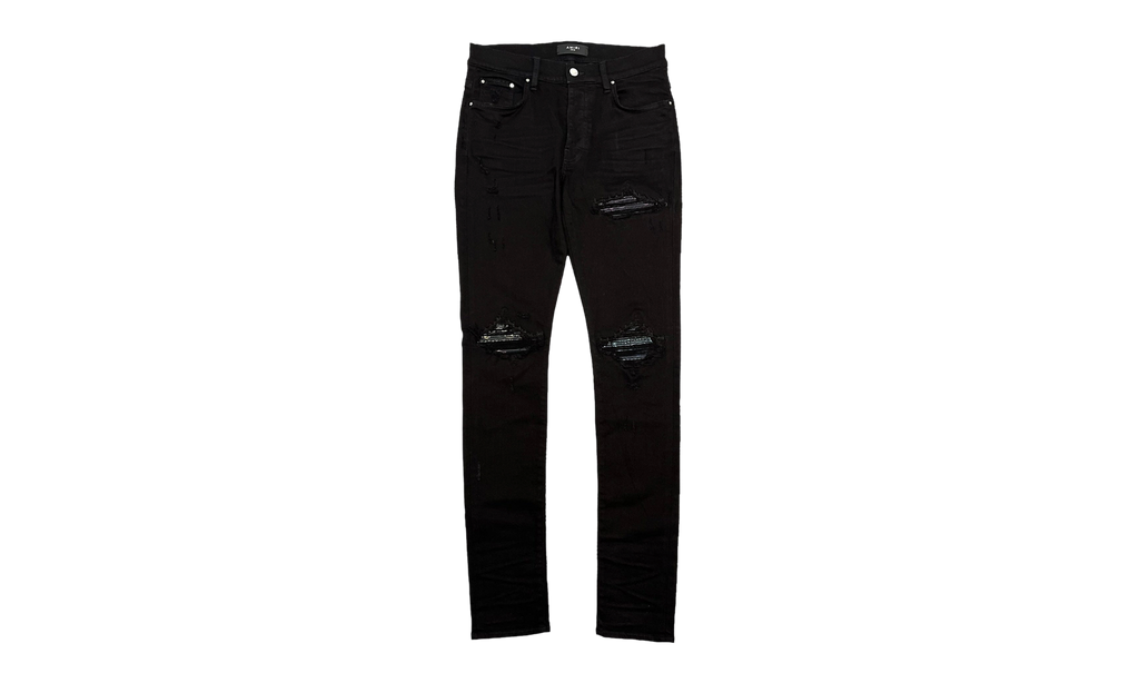 MX1 Gradient Bandana Patch Jeans "Black" AMGBPJB