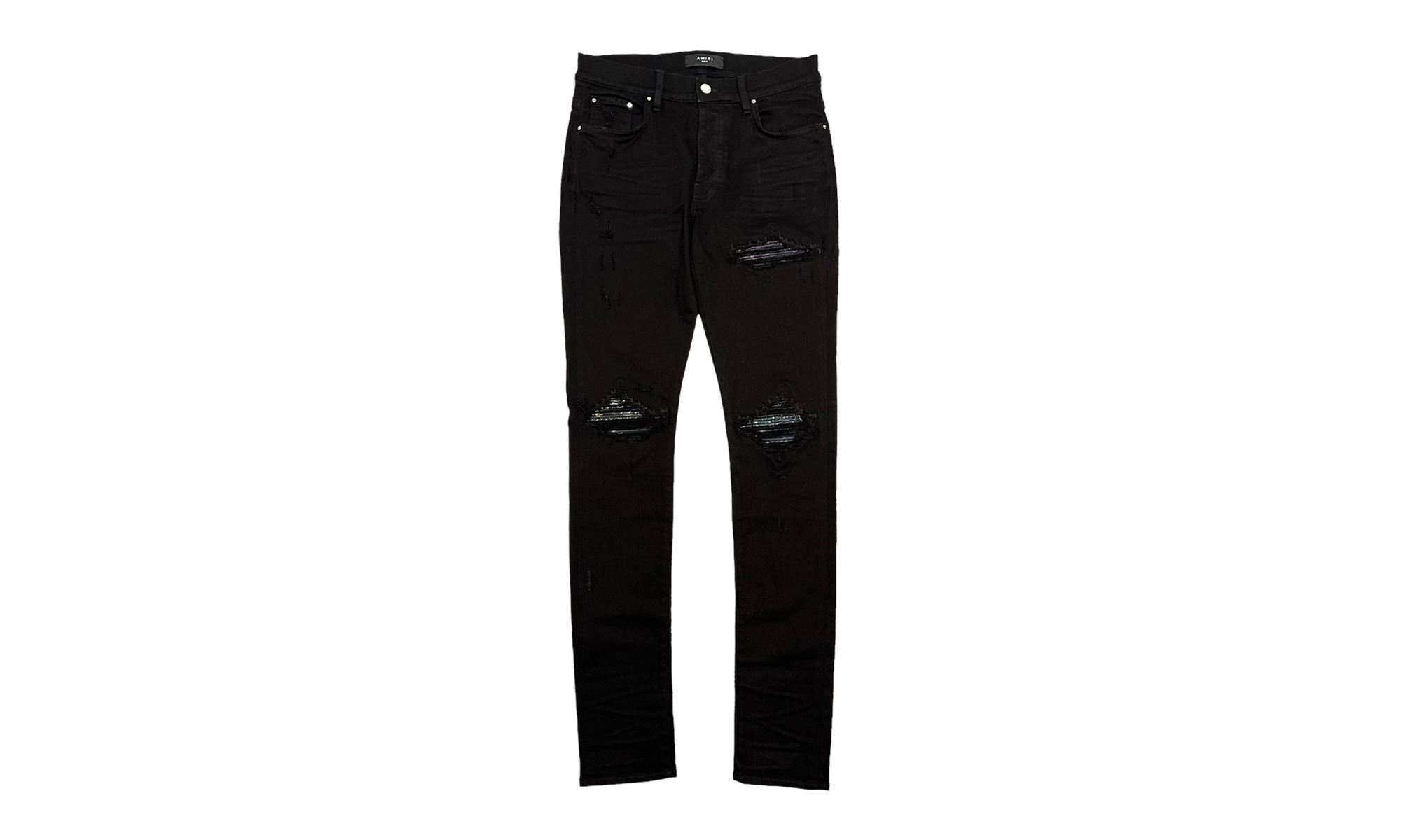 MX1 Gradient Bandana Patch Jeans "Black" AMGBPJB