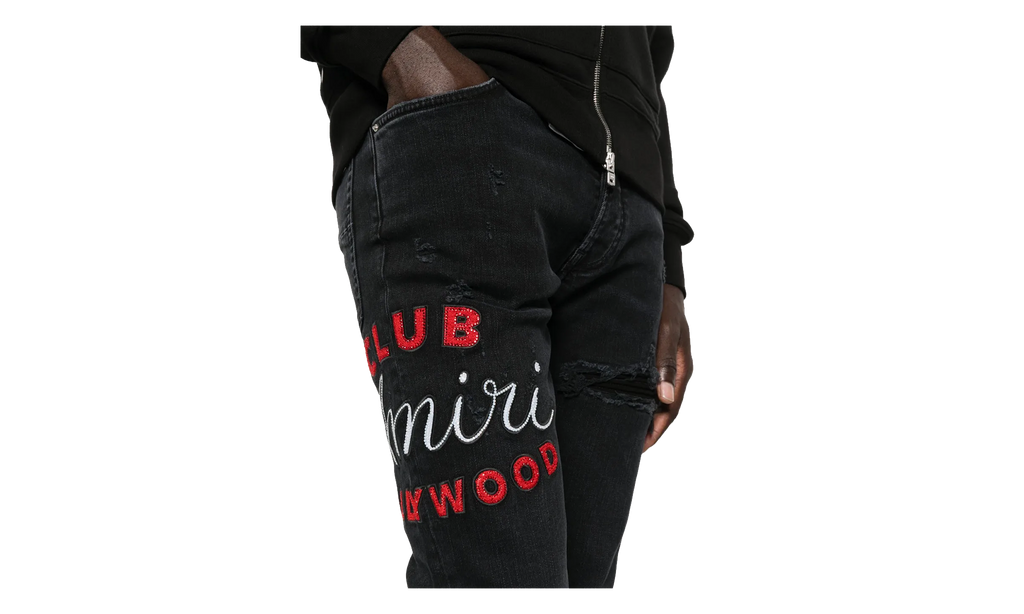 MX1 Club Logo Jeans "Dusk Black" AMDNSY1168 636