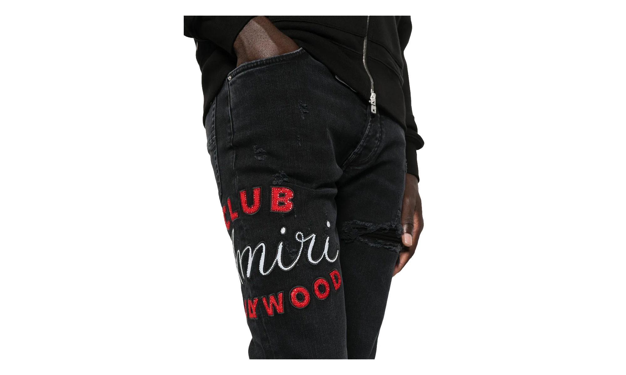 MX1 Club Logo Jeans "Dusk Black" AMDNSY1168 636