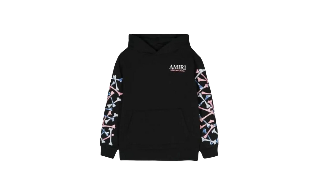 Bandana Bones Stacked Hoodie "BLACK" AKJYHD1007 001