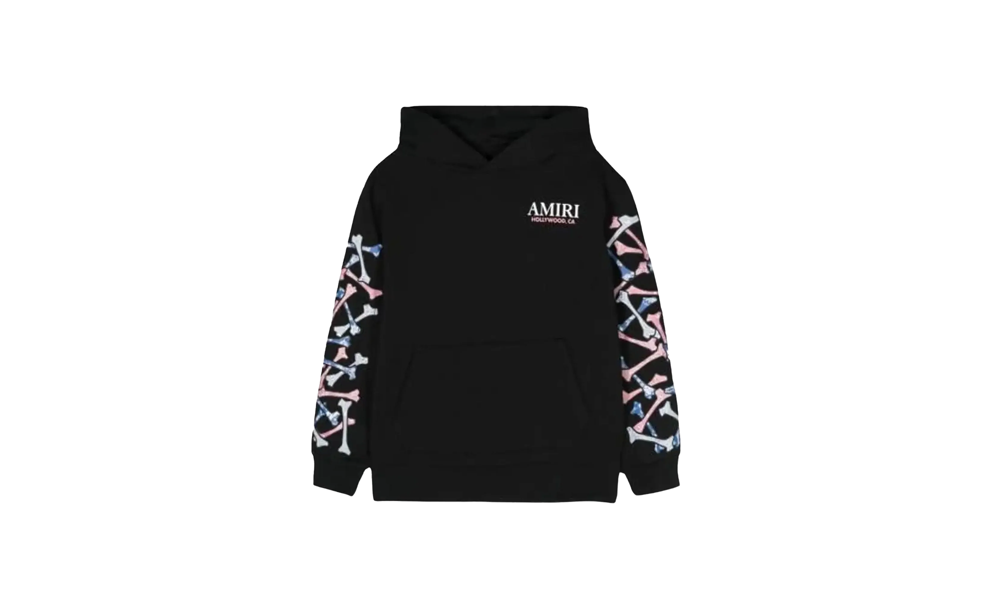 Bandana Bones Stacked Hoodie "BLACK" AKJYHD1007 001