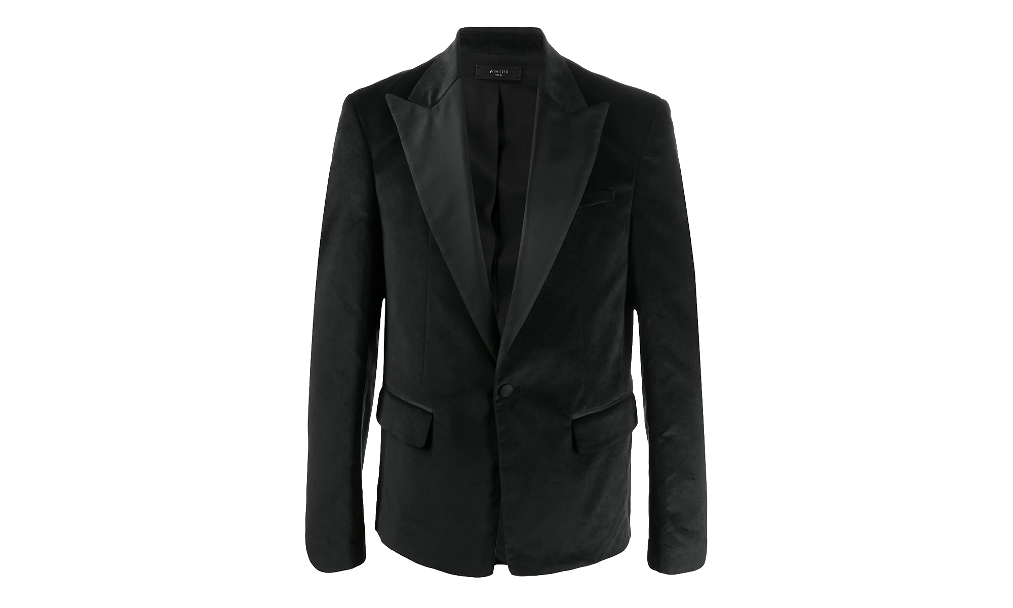 Velvet Blazer Sport Coat "Black" Y0M12174VE BLK