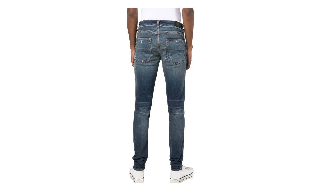 Broken Denim Jeans "Deep Classic Blue" PXMD004 403