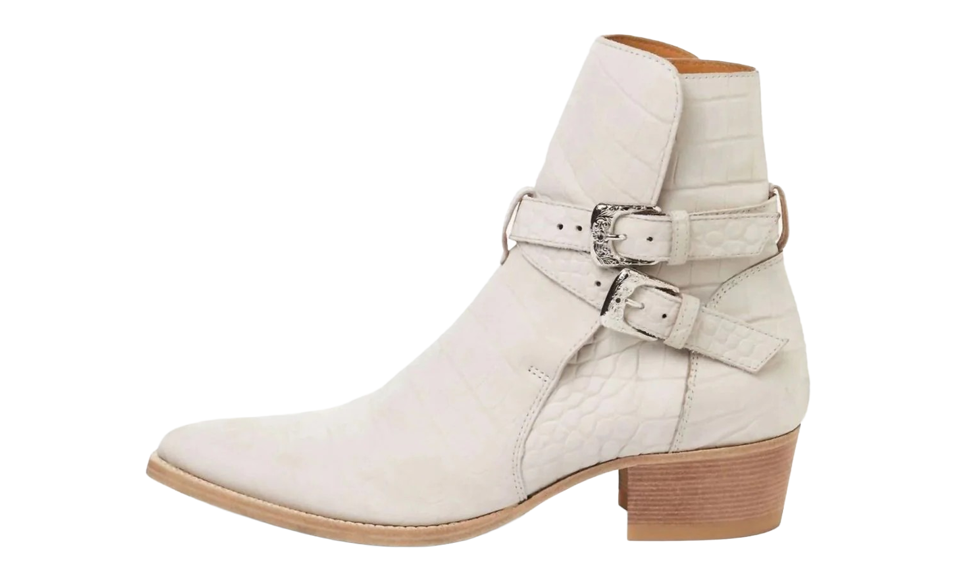 Jodhpur Boots "Ivory Croc" Y0F20425CN IVO
