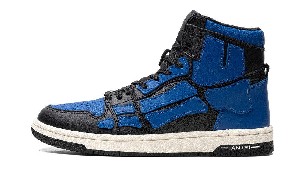 Skeleton Hi Top Sneaker "Blue"