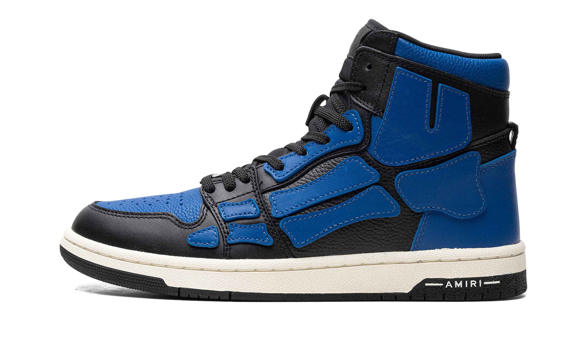 Skeleton Hi Top Sneaker "Blue"