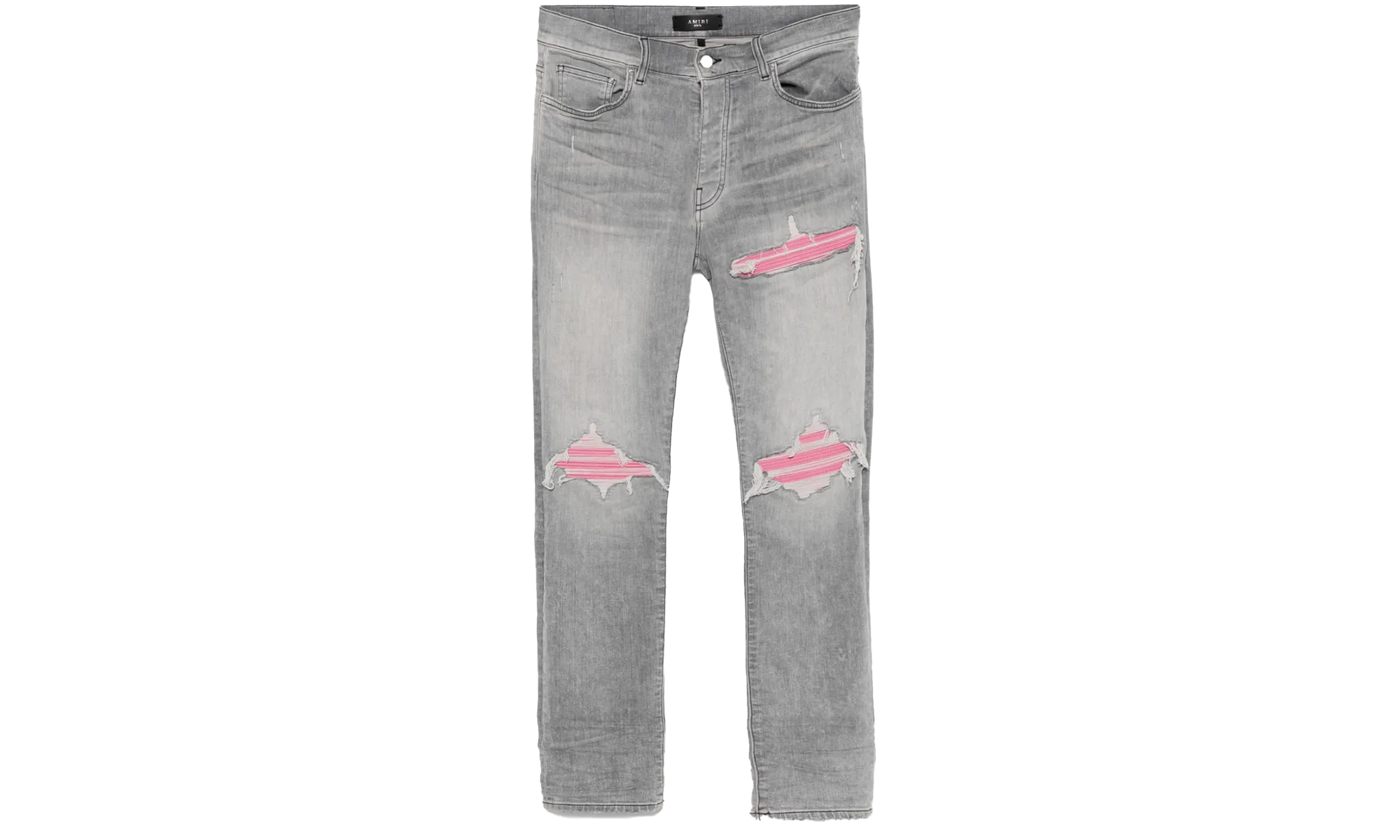 MX1 Ultrasuede Patch Jeans "Concrete Grey Pink" AMDNSY1120 569