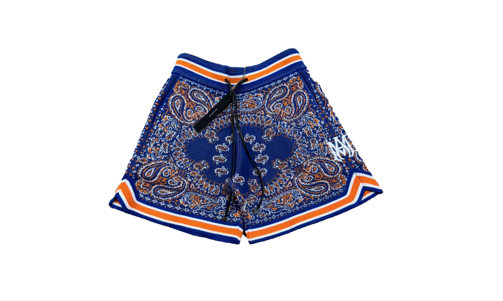 Bandana Shorts "NYC - Blue" MKB002 499