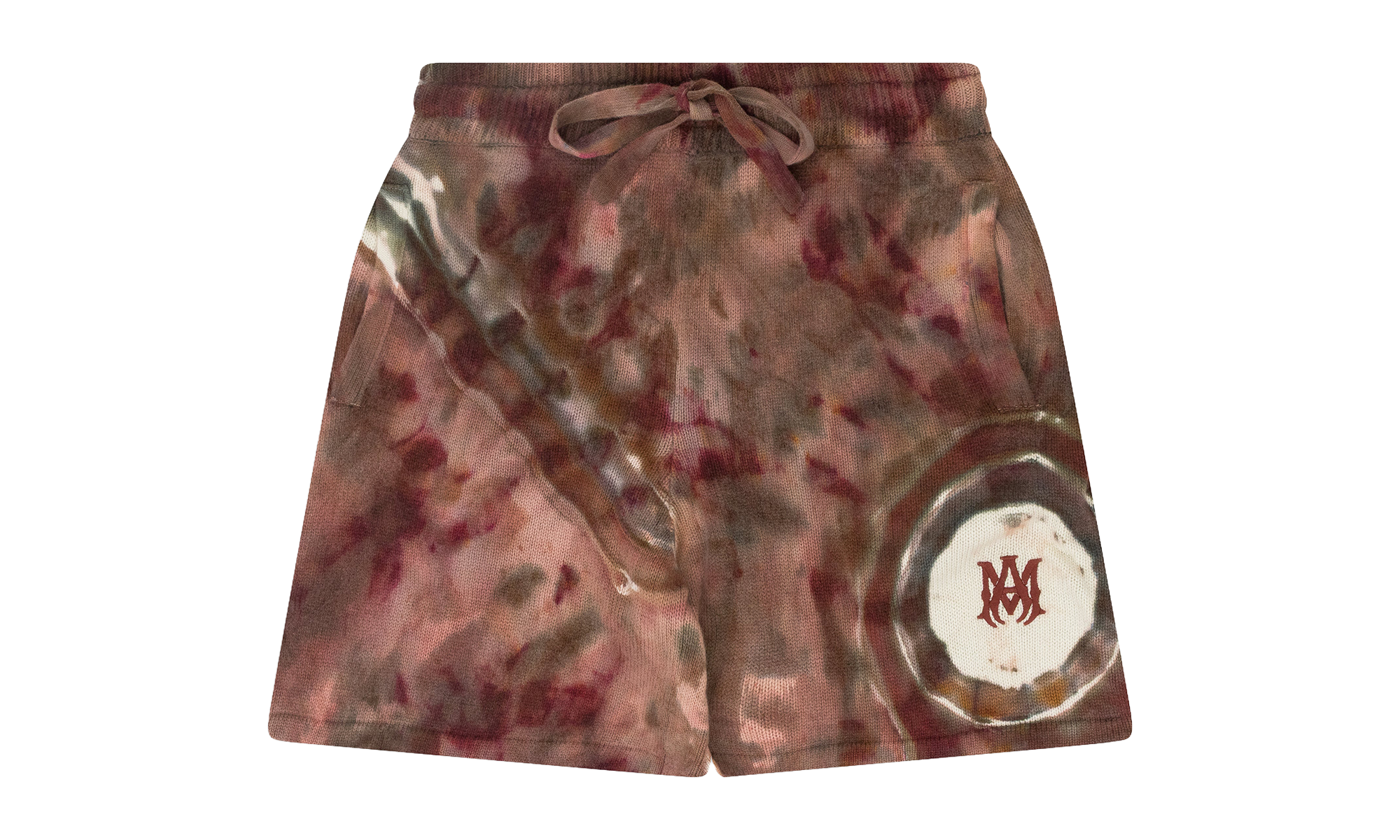 MA Tie Dye Cashmere Shorts "Clay" SS22MKB001_Clay