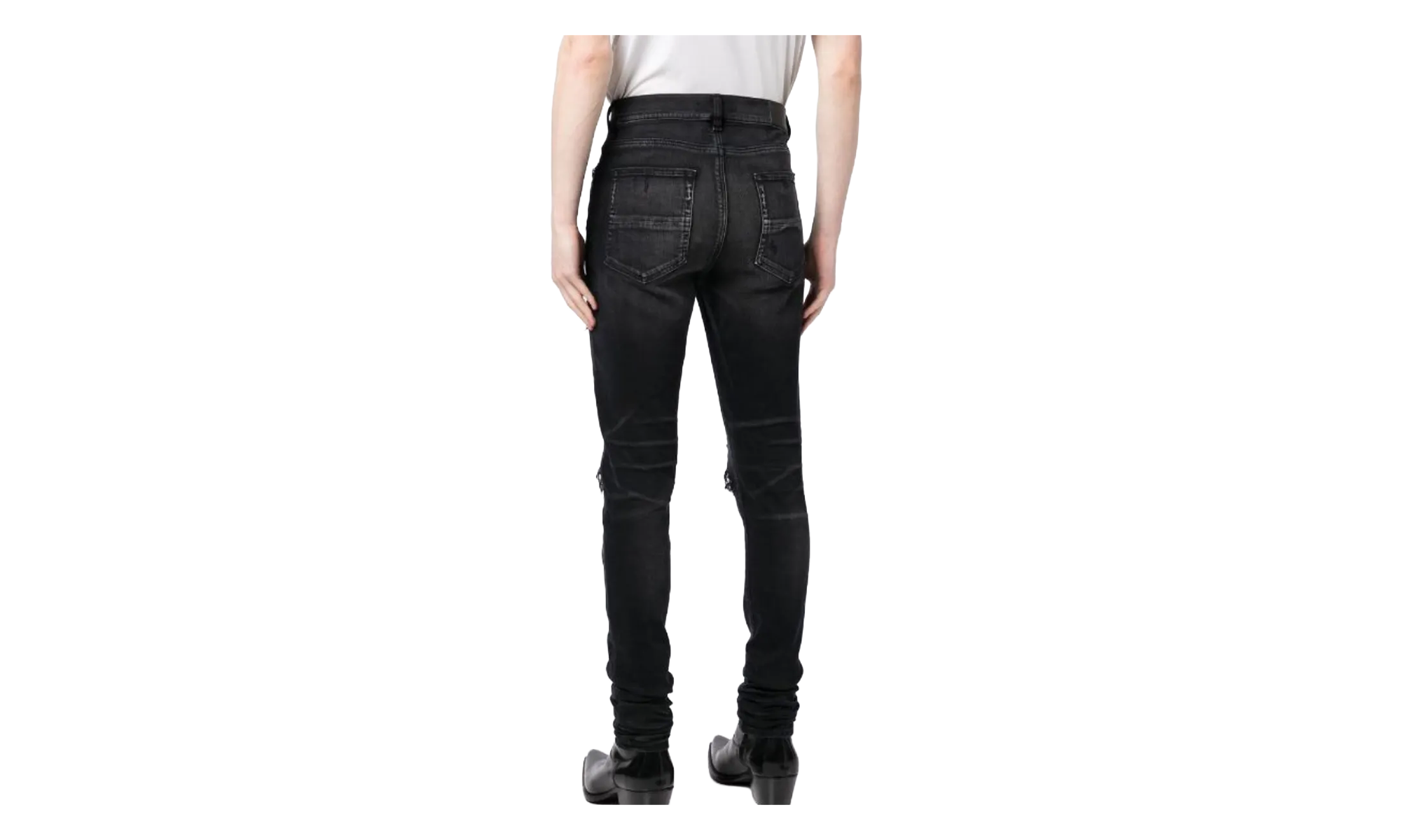 Boucle MX1 Skinny Jeans "Indigo Black" PS23MDS010 023