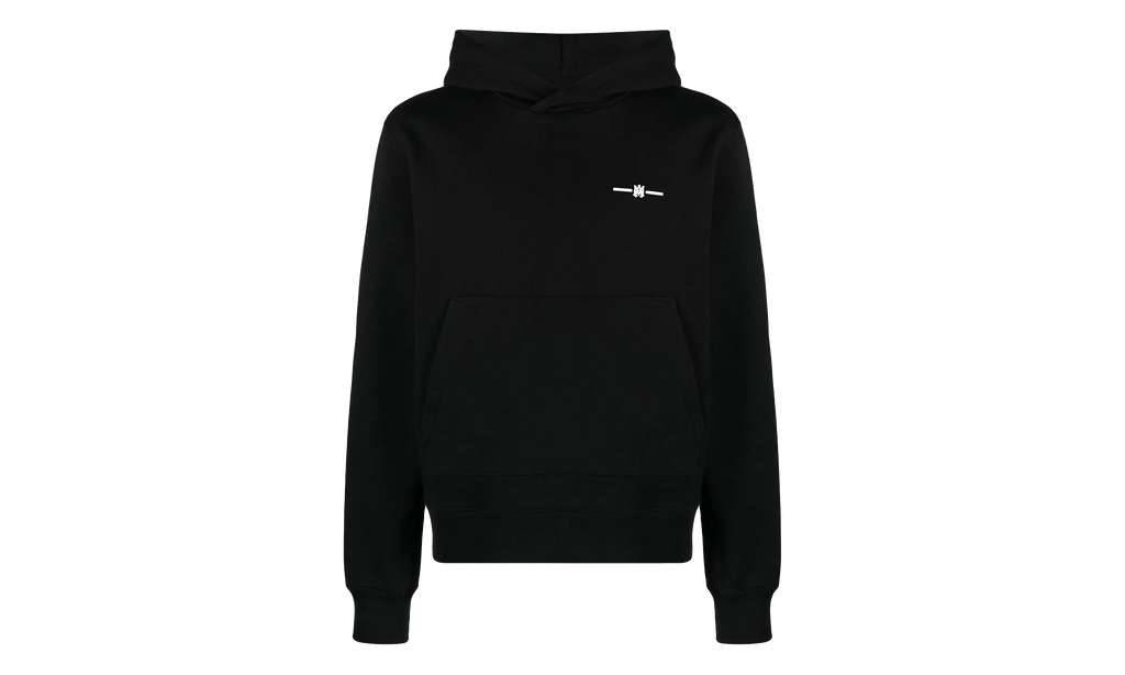 Micro MA Bar Pullover Hoodie "Black" PS23MJL034 001