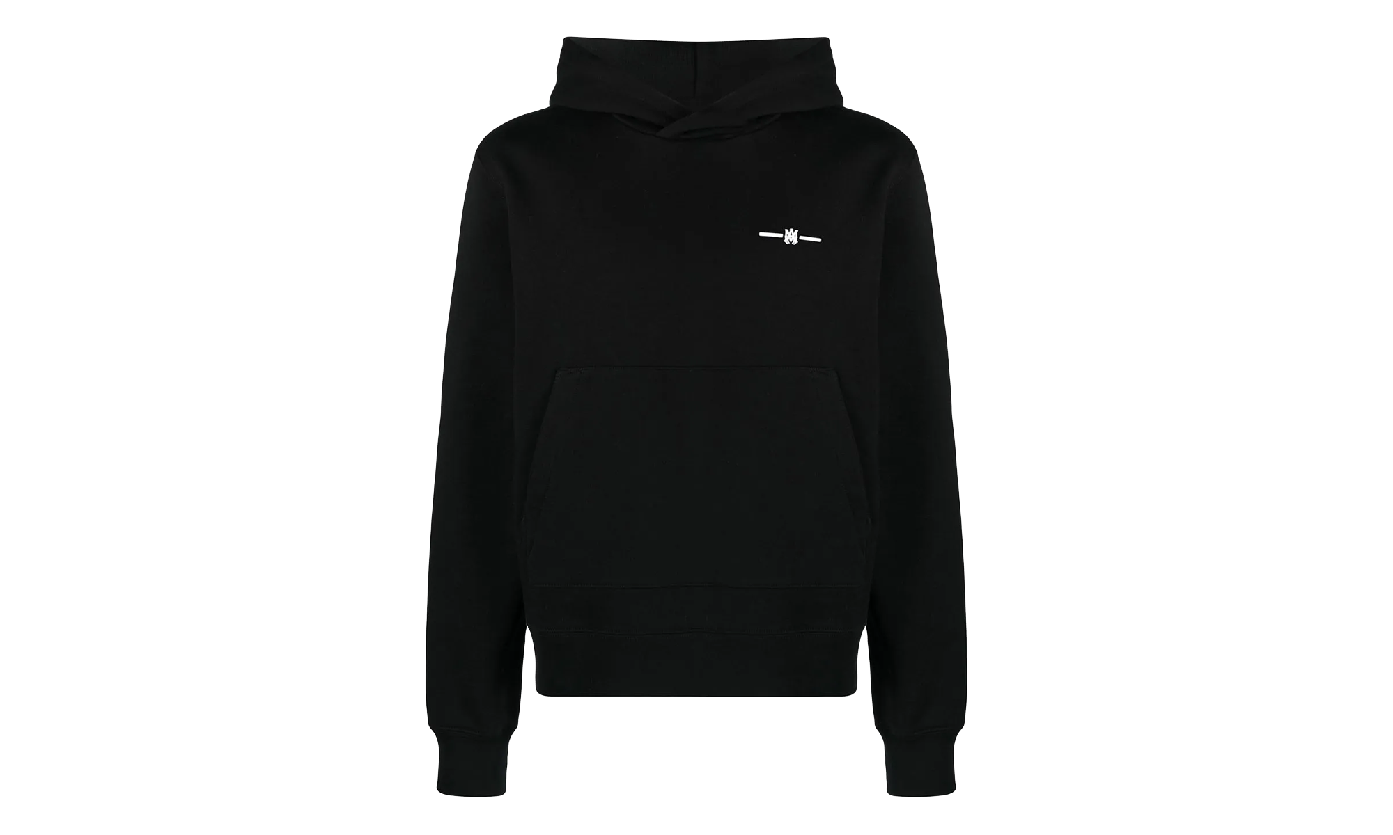 Micro MA Bar Pullover Hoodie "Black" PS23MJL034 001