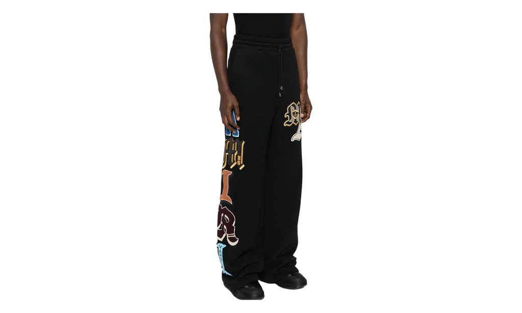 Varsity Patch Sweatpant "Black" AMBMPA1020 001