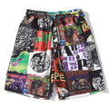 BAPE Album Monogram Sweat Shorts