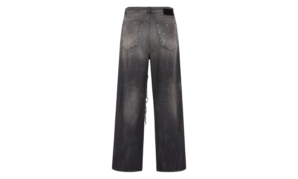 Carpenter Repaired Baggy Jean "Crafted Black" AMBMJE1006 680