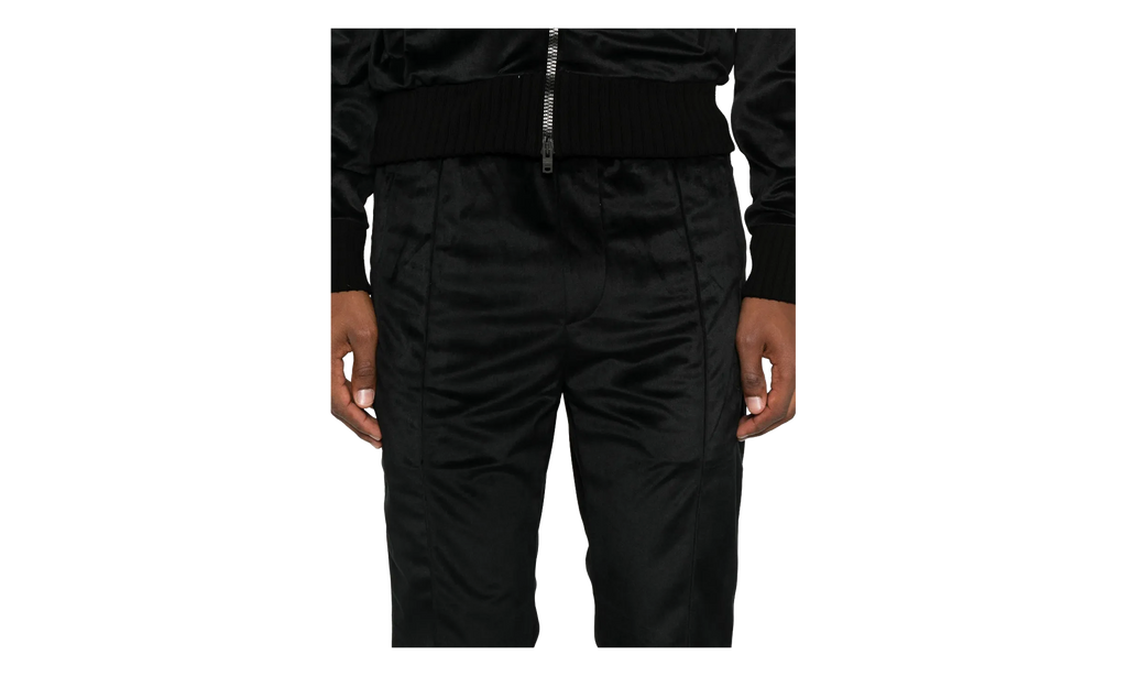Velvet Flare Track Pants "Black" AMPATP1023 001