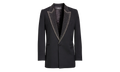 Beaded Tuxedo Jacket "Black" MJR003 001