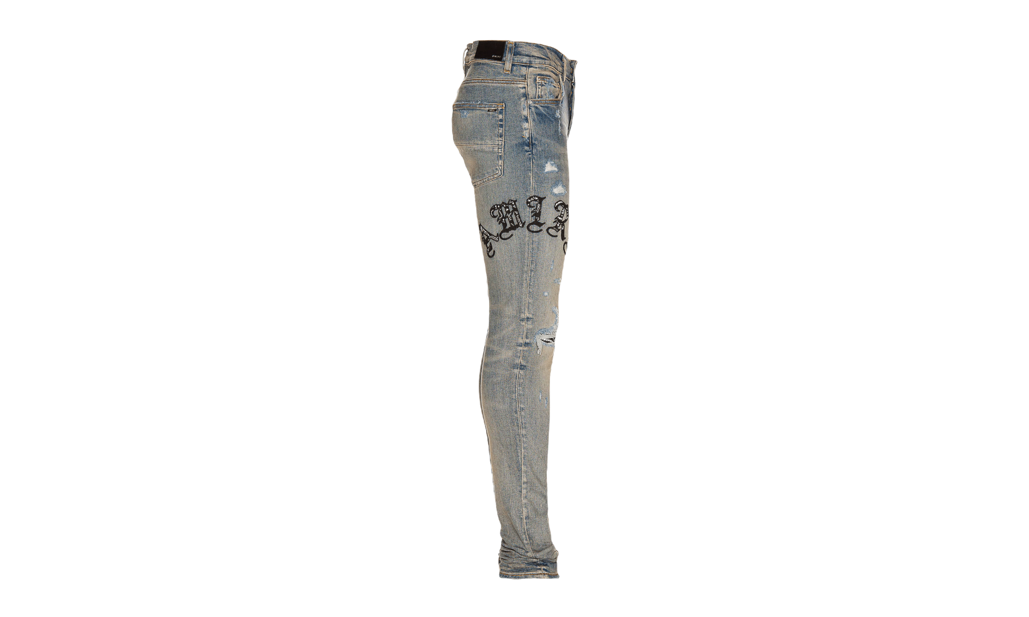 Old English Logo Bandana Patch Jeans "Clay Indigo Multi" PS22MDS148 408B
