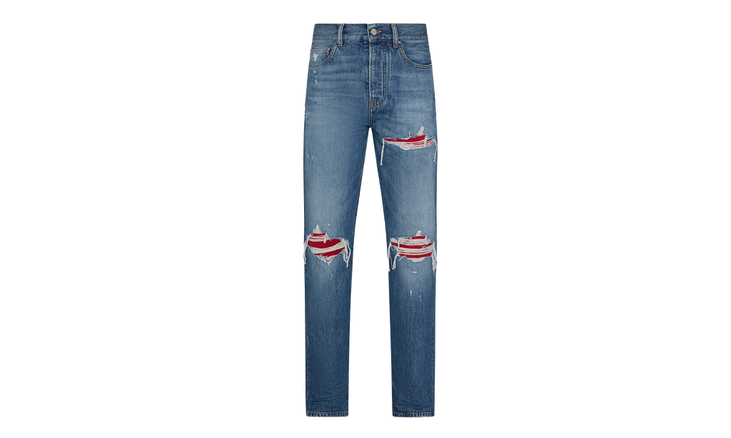 Suede Straight Mx1 Jean "Medium Indigo" AMDNGH1112 MEDI