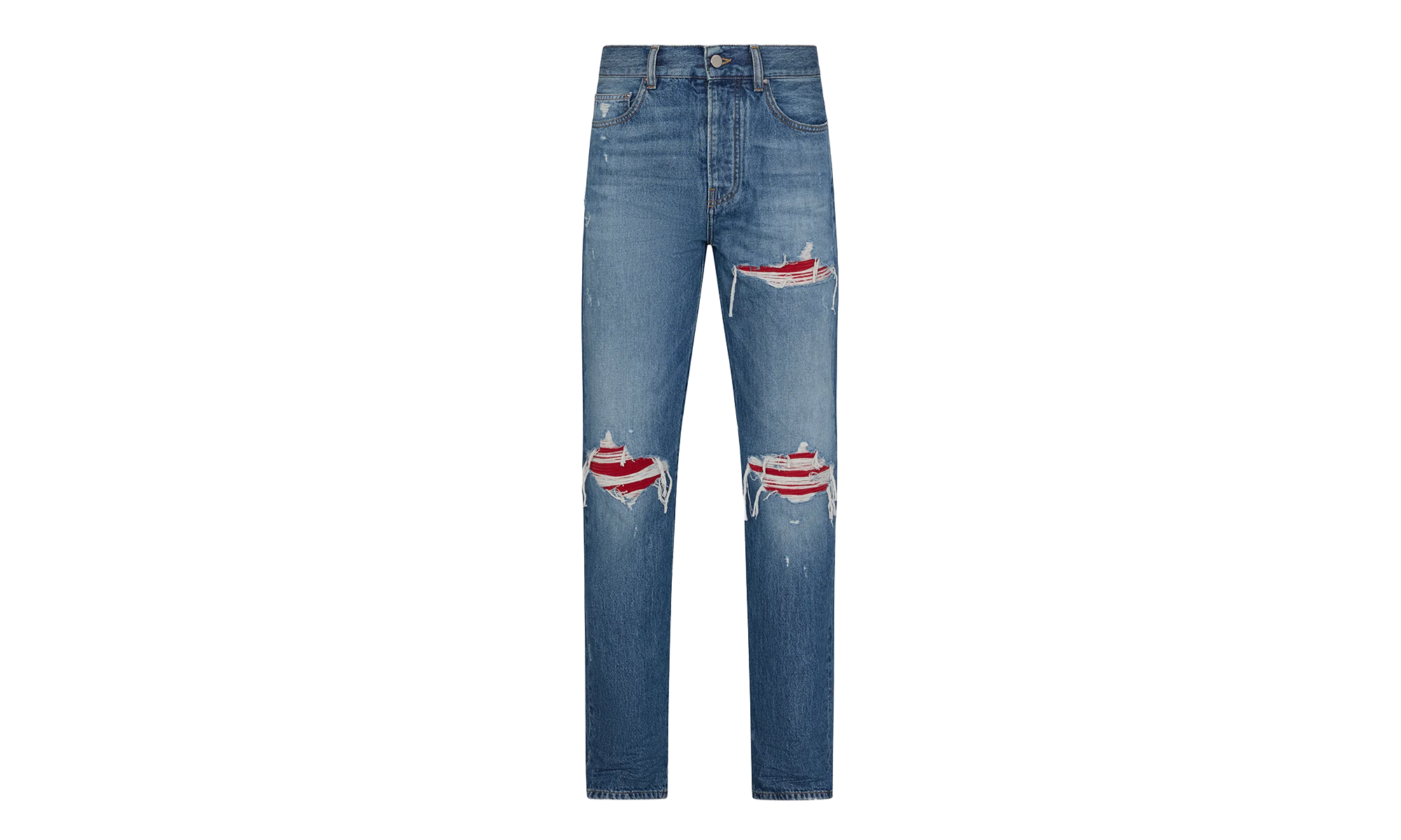 Suede Straight Mx1 Jean "Medium Indigo" AMDNGH1112 MEDI