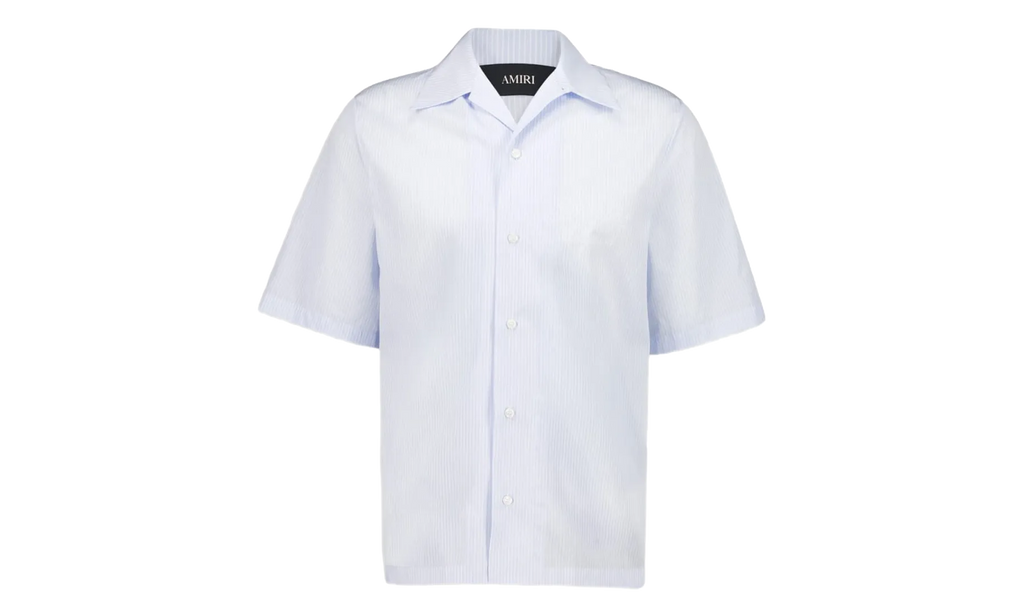 Starburst Poplin Camp Shirt "Ashley Blue" AMSTCA1146 856