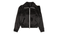 Full Zip Satin Track Jacket "Black" MJT001 001