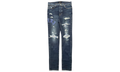 Old English Logo Bandana Patch Jeans "Deep Classic Indigo Multi" PS22MDS148 403