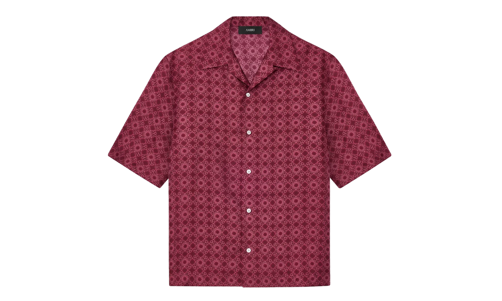 MA Quad Bowling Shirt "Wine" AMSTCA1186