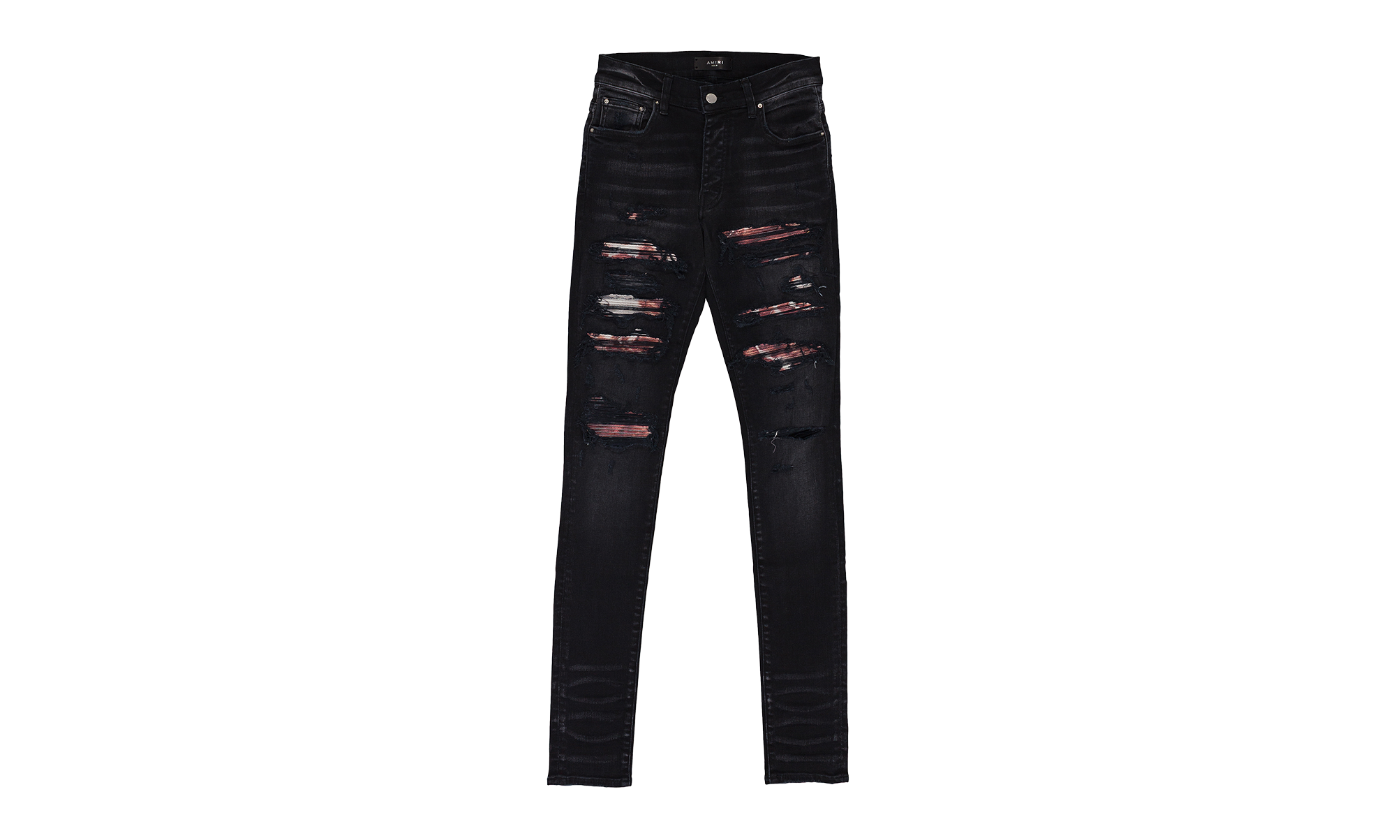 Bandana Thrasher Jeans "Aged Black Tie Dye" SS22MDS006 023