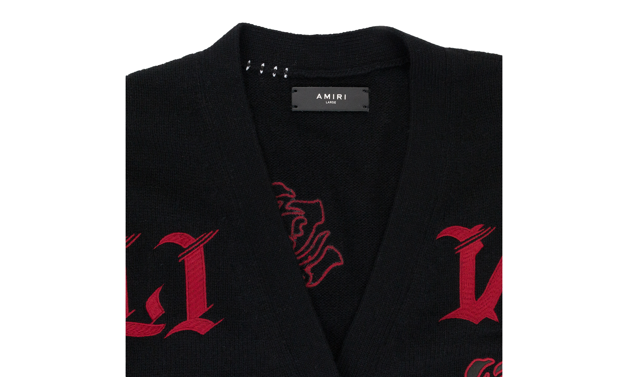 CARDIGAN "Black/Red" WKCAR ROSBLK