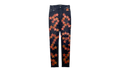Leather Star Patch Jeans "Chemist - Aged Black" SS22MDS022 23