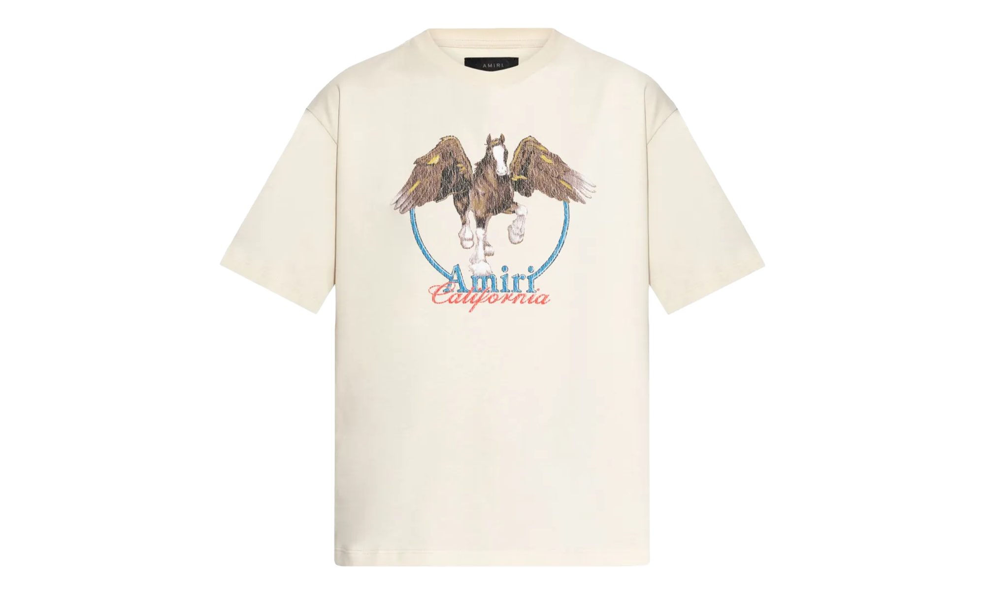 Pegasus Logo Short Sleeve T-Shirt "Alabaster" AWJYTE1044 271