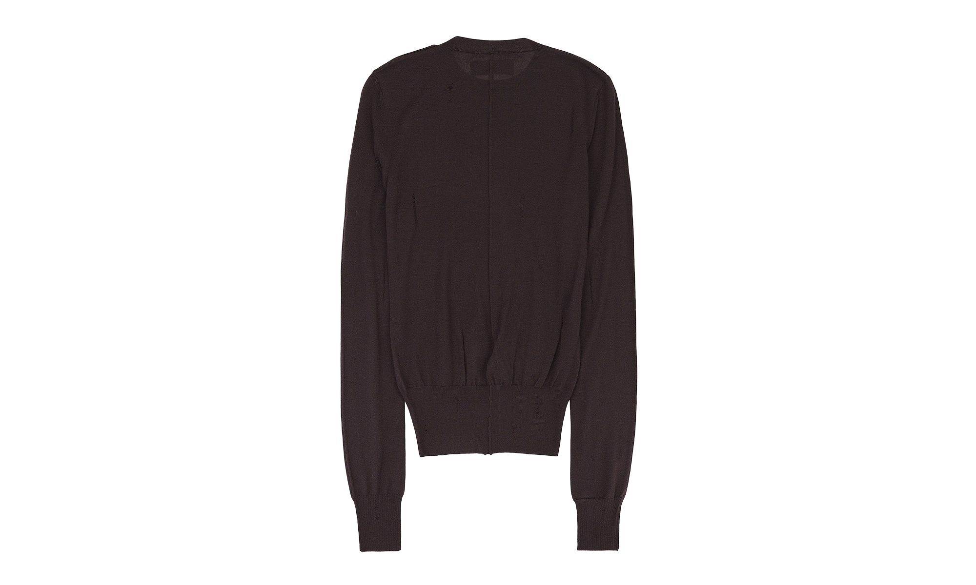 DISTRESSED CASHMERE BROWN JUMPER "Brown" PS22WKL007 BRN