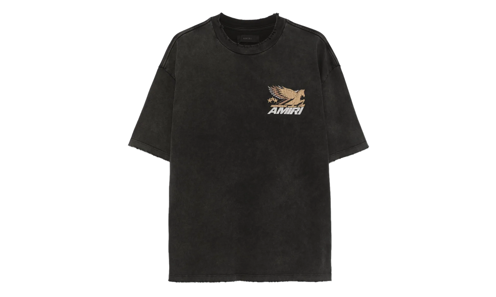 Vintage Pegasus Logo Short Sleeve T-Shirt "Black" AMJYTE1142 001