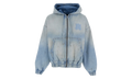 MA Denim Zip Hoodie "Perfect Antique Indigo" AMOUJA1037 543