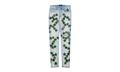 Leather Star Patch Jeans "Chemist - Light Indigo Green Multi" SS22MDS022 485