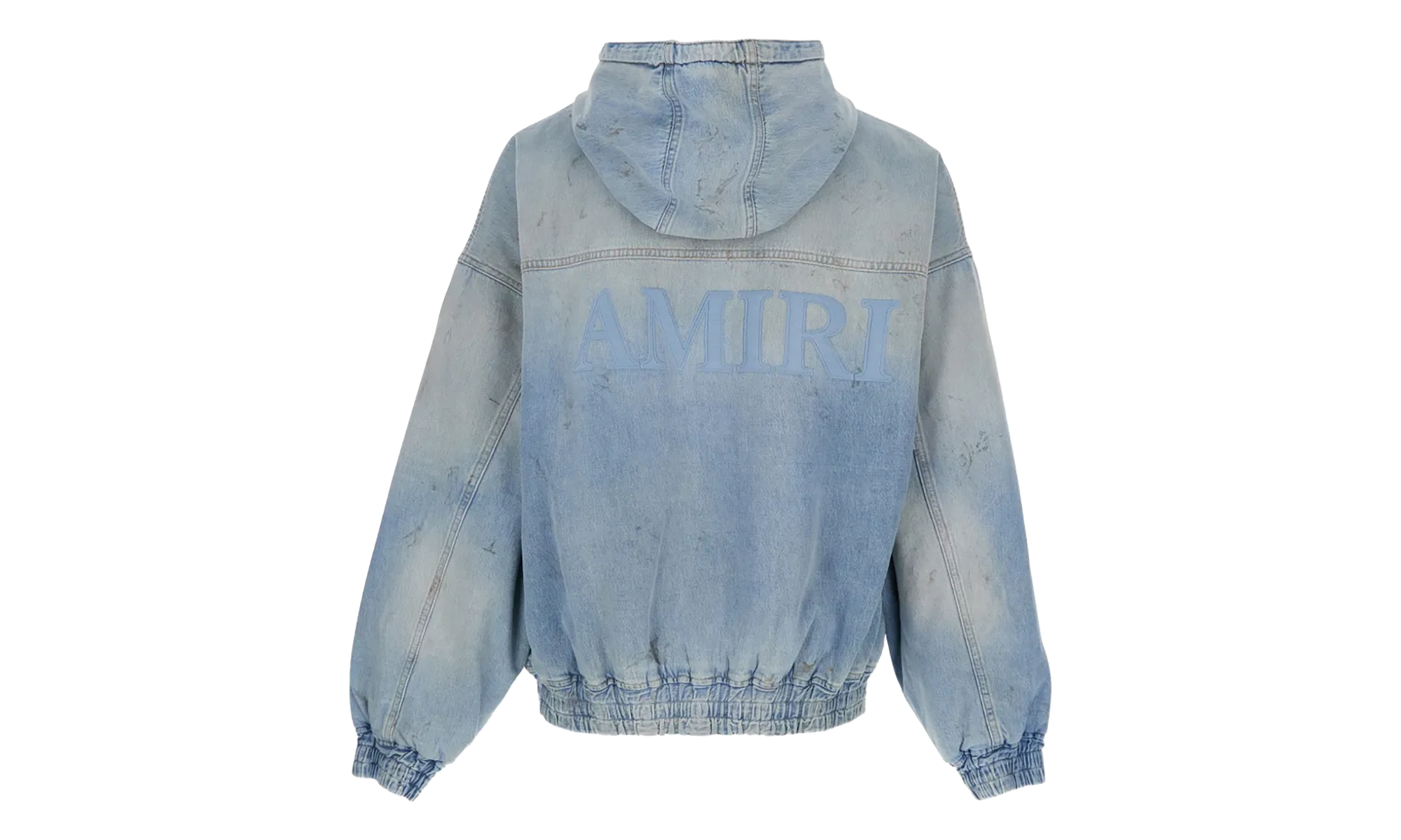 MA Denim Zip Hoodie "Perfect Antique Indigo" AMOUJA1037 543