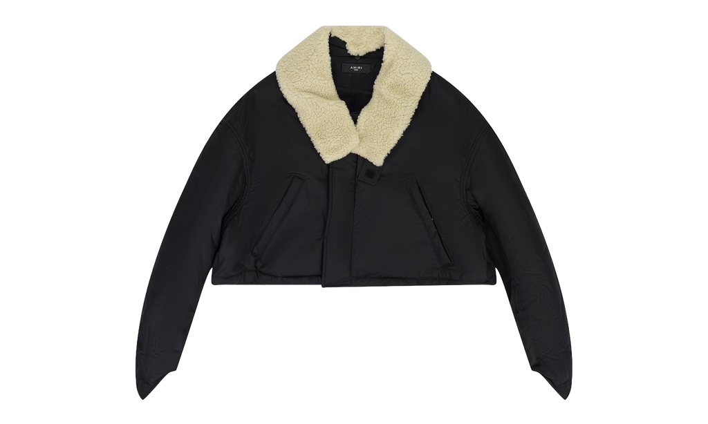 Cropped Parka Jacket Wmns "Black" PF22WOS002_BLACK