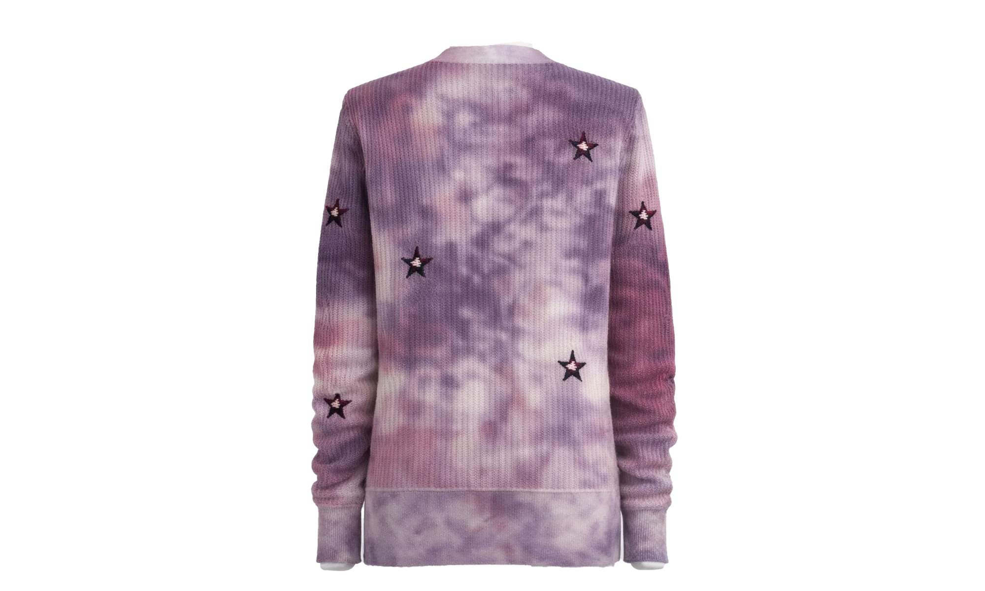 Tie Dye Stars Cardigan Sweater "Multi-Color" Y0W05279CC MUL