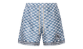 MA Checkered Shorts "Steel" AMBMSO1037 396
