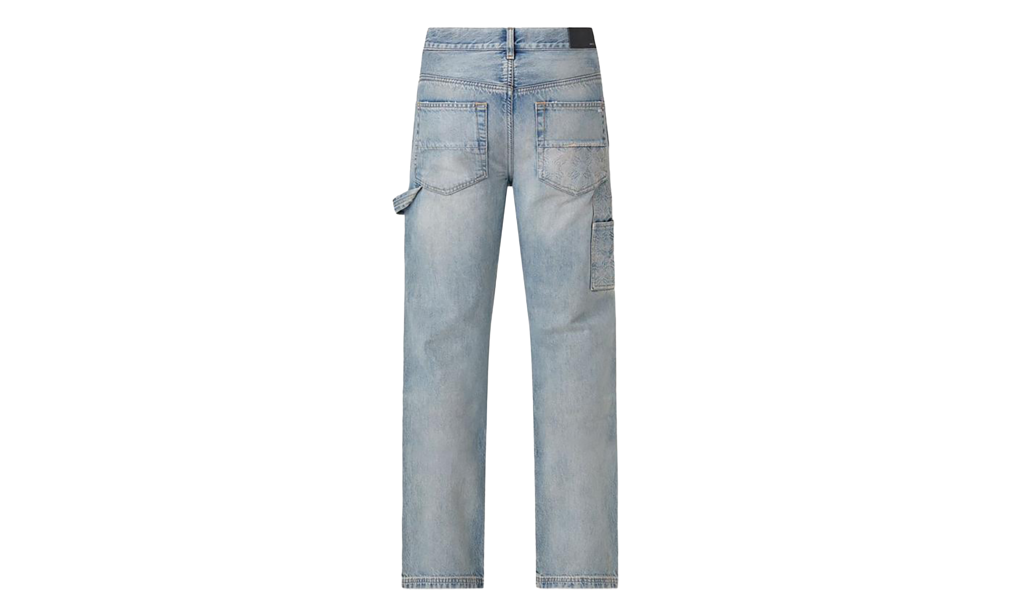 Debossed MA Quad Carpenter Jeans "Antique Indigo" AMDNGH1055 406
