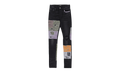 BANDANA ART PATCH JEAN "Aged Black" PF22MDS021